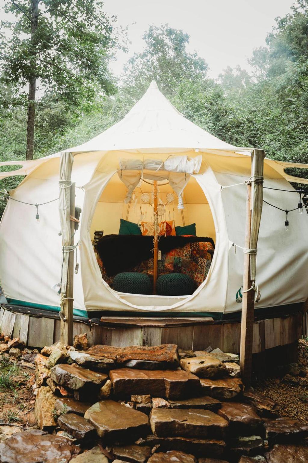 The Pisces-A Stargazing, Luxury Glamping Tent Rogersville ภายนอก รูปภาพ